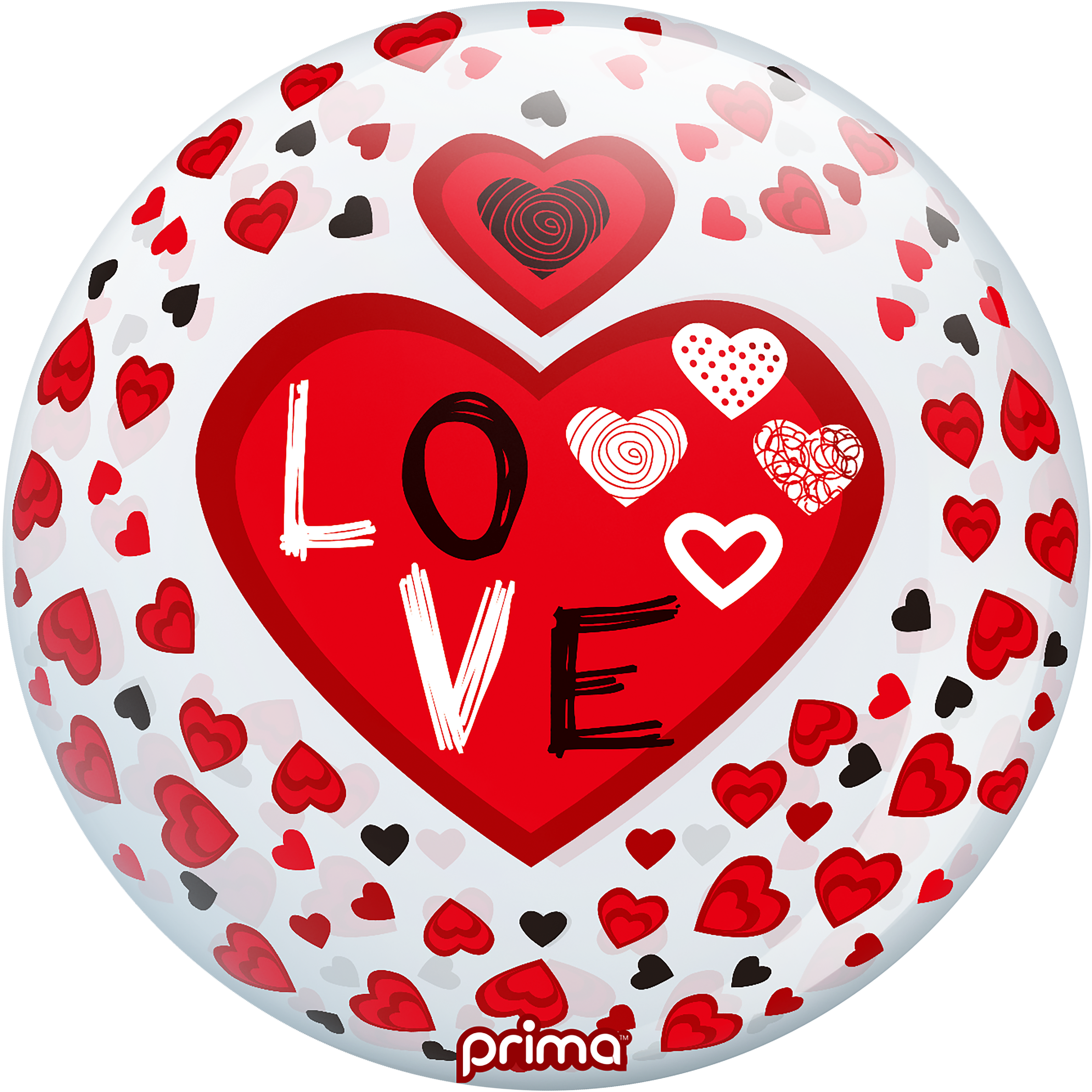 PRIMA 20” Love Hearts Sphere